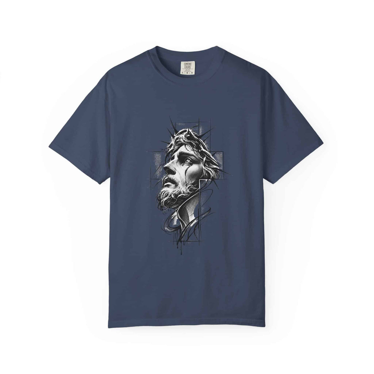 Crown of Faith 1 Unisex Garment-Dyed T-shirt image 68
