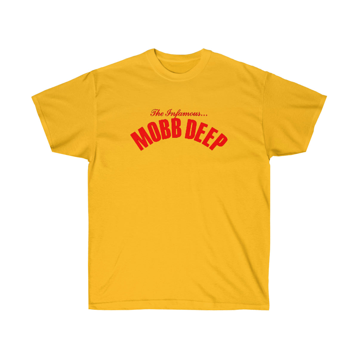 Infamous Red Men T-Shirt - Gold, XL image