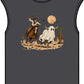 Halloween Cowboy Unisex Garment-Dyed Muscle Tee image