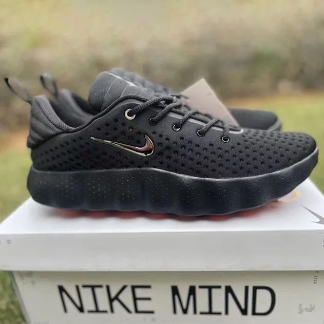 NK Mind 002 Black Hyper Crimson Shoes Sneakers - nk0004881 image 10