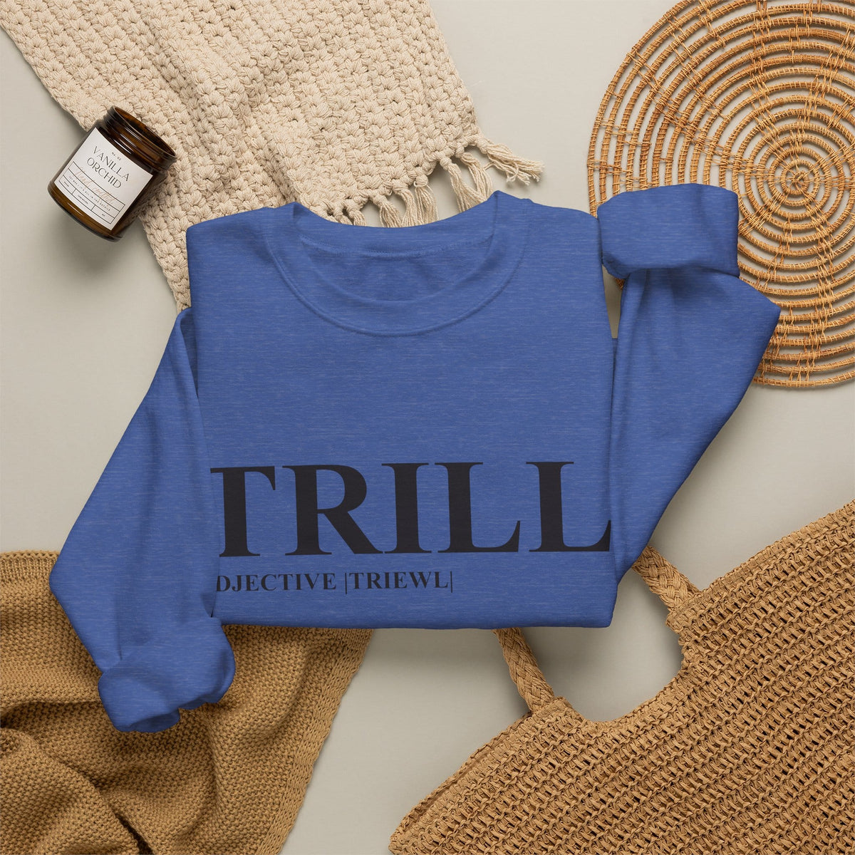 Trill Definition Crewneck Sweatshirt image 39