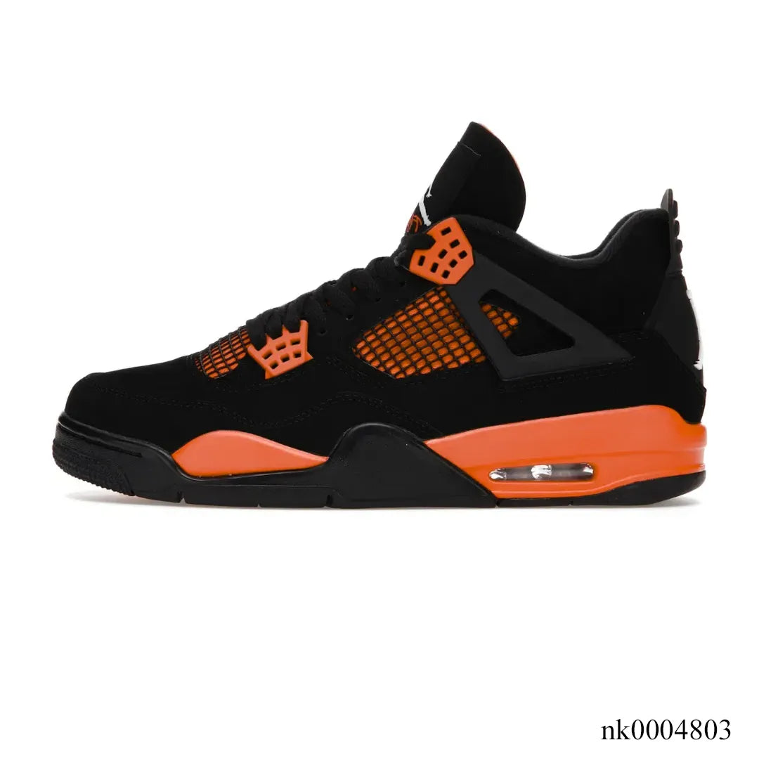 AJ 4 Orange Thunder Shoes Sneakers - nk0004803 image 1