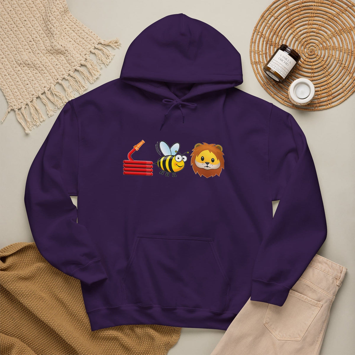 Bee Unisex Heavy Blend™ Hooded Sweatshirt image 54