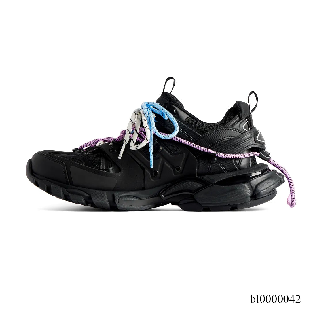 BLCG Track Trail Laces Black Pink Blue Beige Shoes Sneakers - bl0000042 image 1