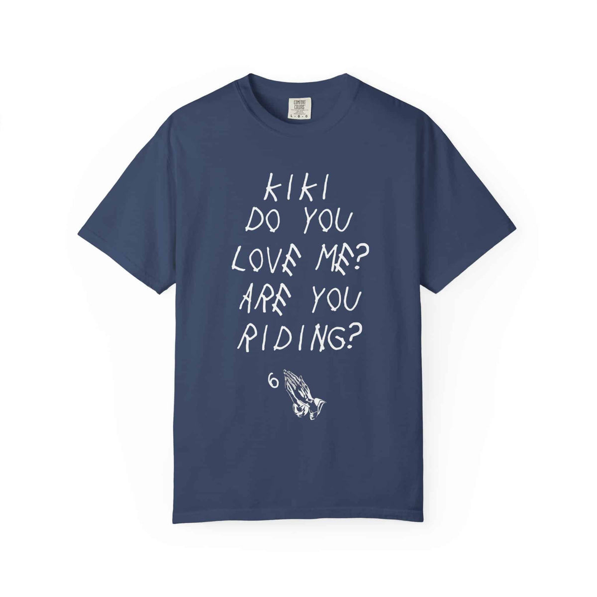 Kiki Loves Me Unisex Garment-Dyed T-shirt image