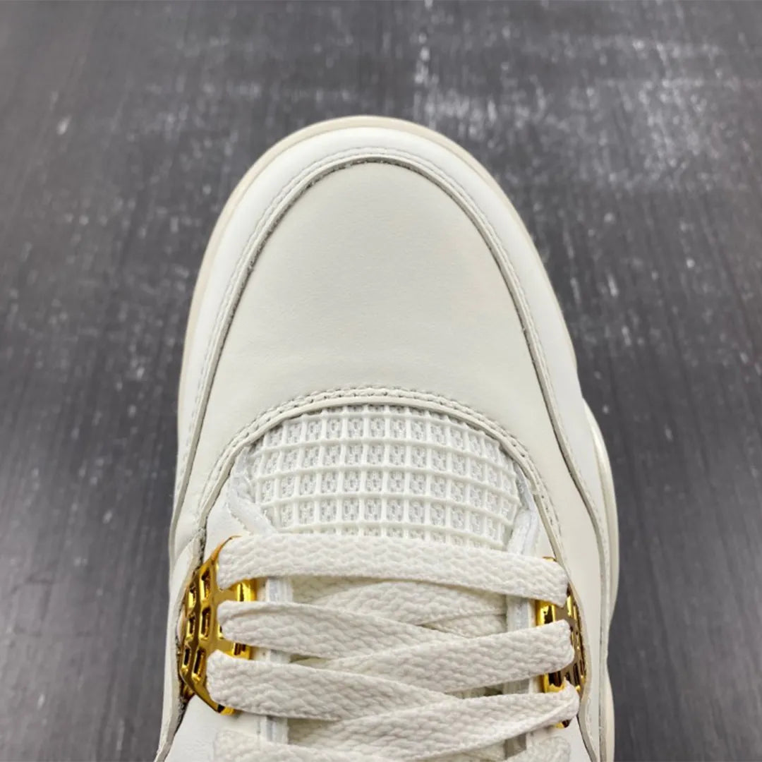 AJ 4 Sail Metallic Gold Shoes Sneakers - nk0003549 image 8