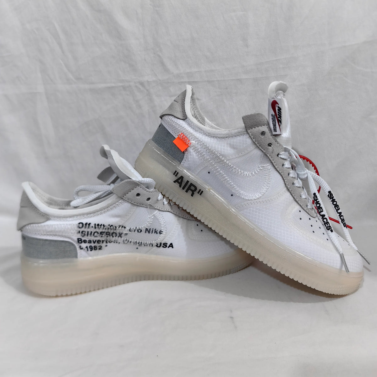 OW x AF 1 Low The Ten Shoes Sneakers – nk0000002 image 2
