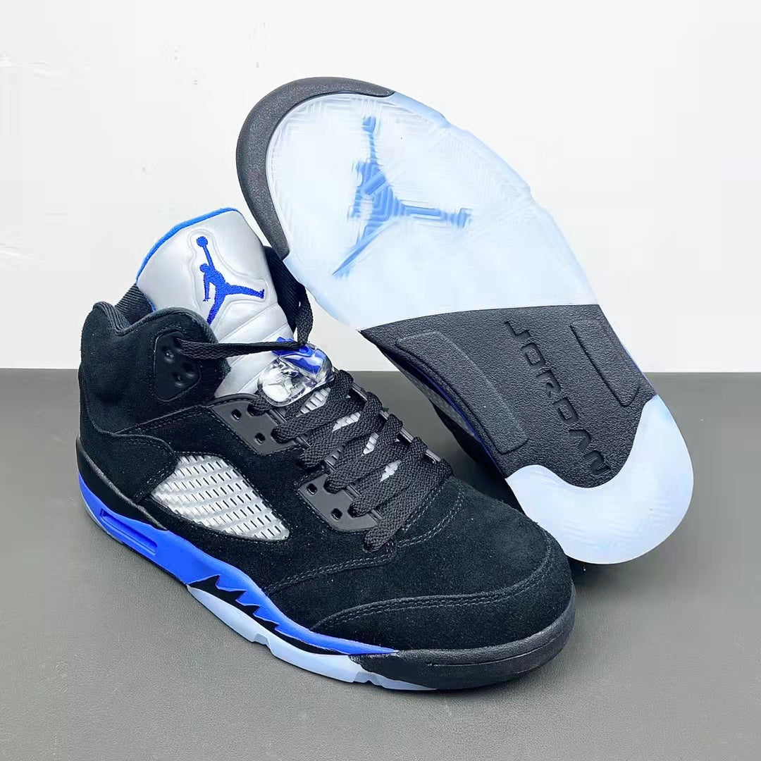 AJ 5 Retro Racer Blue Shoes Sneakers - nk0001837 image 4