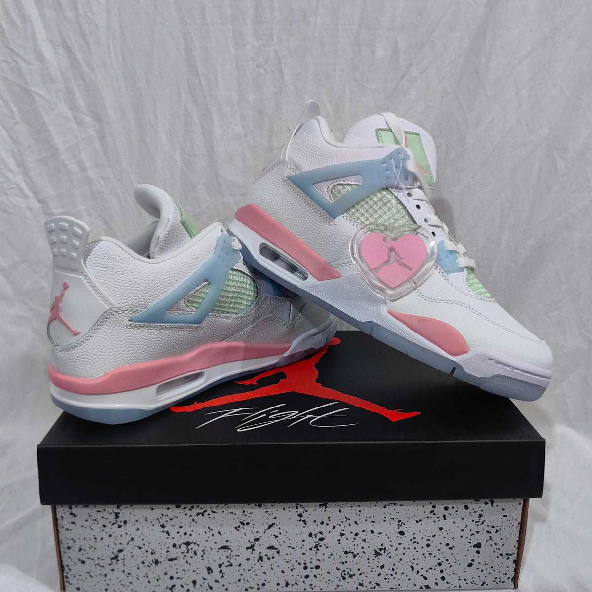 AJ 4 Valentine's Day Shoes Sneakers - nk0004880 image 4