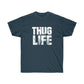 2Pac Thug Life Air Black Men T-Shirt - Blue Dusk, M image