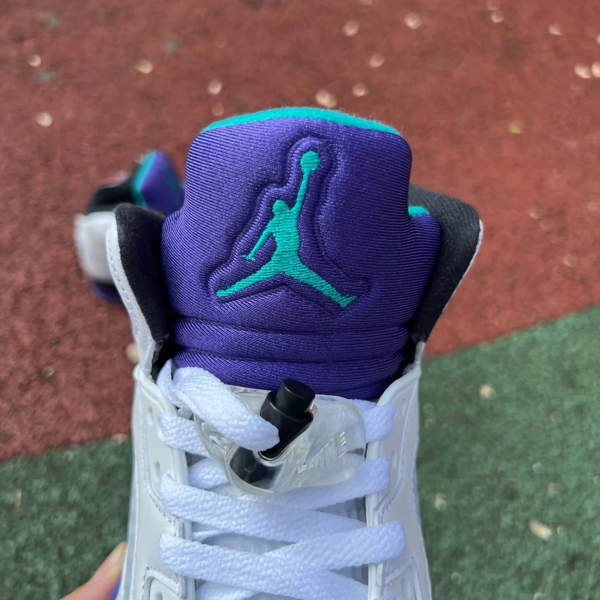 AJ 5 Grape Shoes Sneakers - nk0004187 image 9