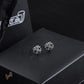 CH Cross Flower Earrings - CH0152 - Silver 2 image
