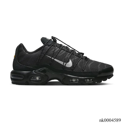 AM Plus Utility Black Metallic Silver Shoes Sneakers - nk0004589 image 0