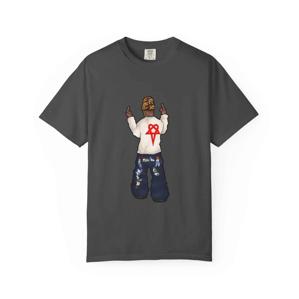 Rebel Attitude Unisex Garment-Dyed T-shirt image