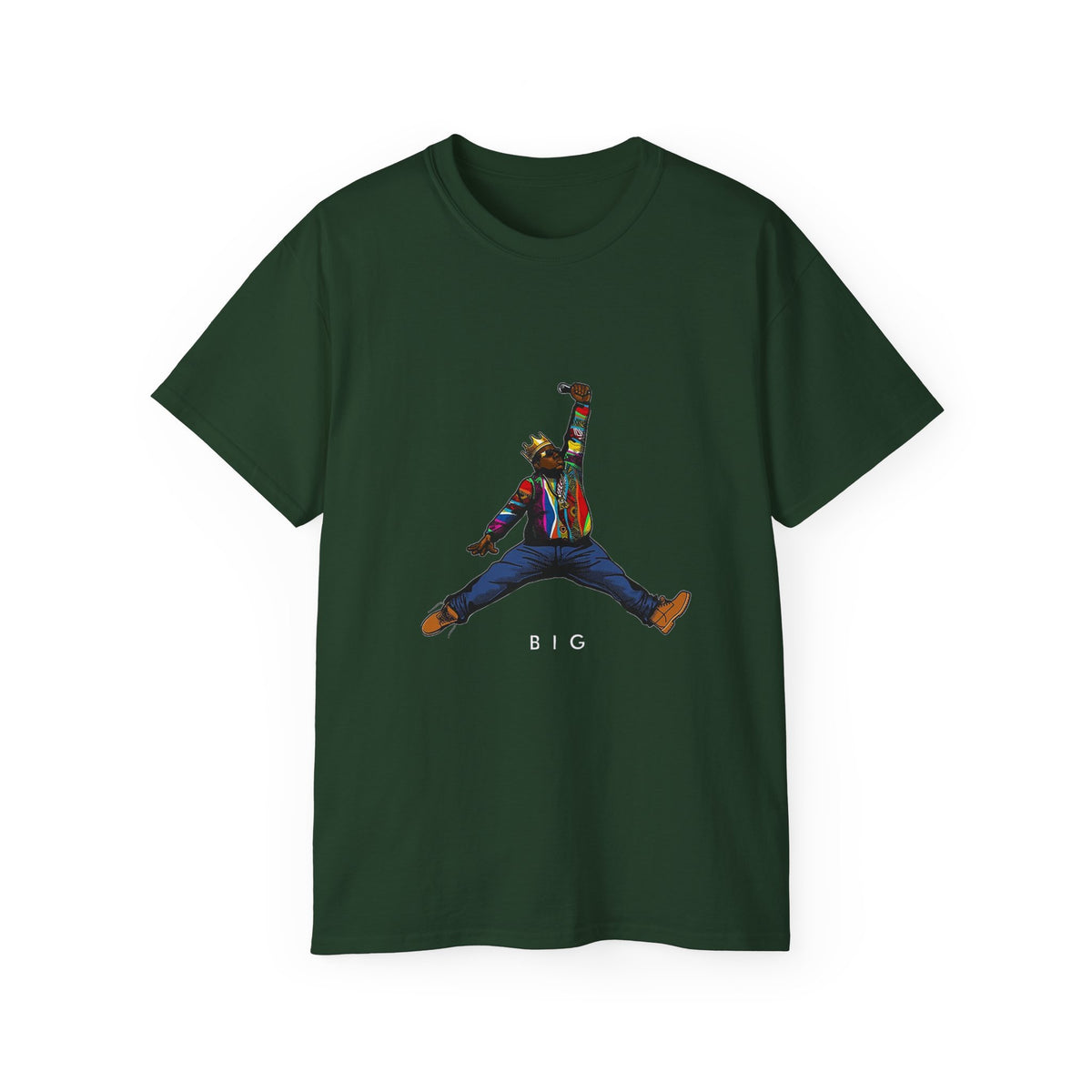 Limited Edition RAP IS MY LIFE T-shirt - Forest Green, 3XL image