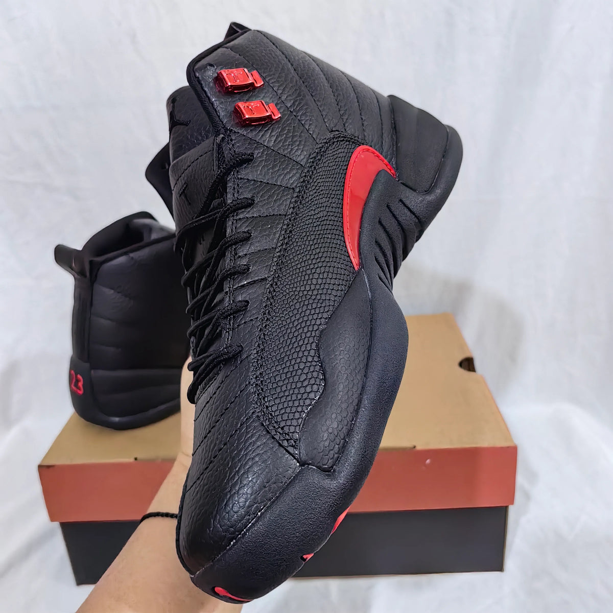 AJ 12 Bloodline Shoes Sneakers - nk0004047 image 5