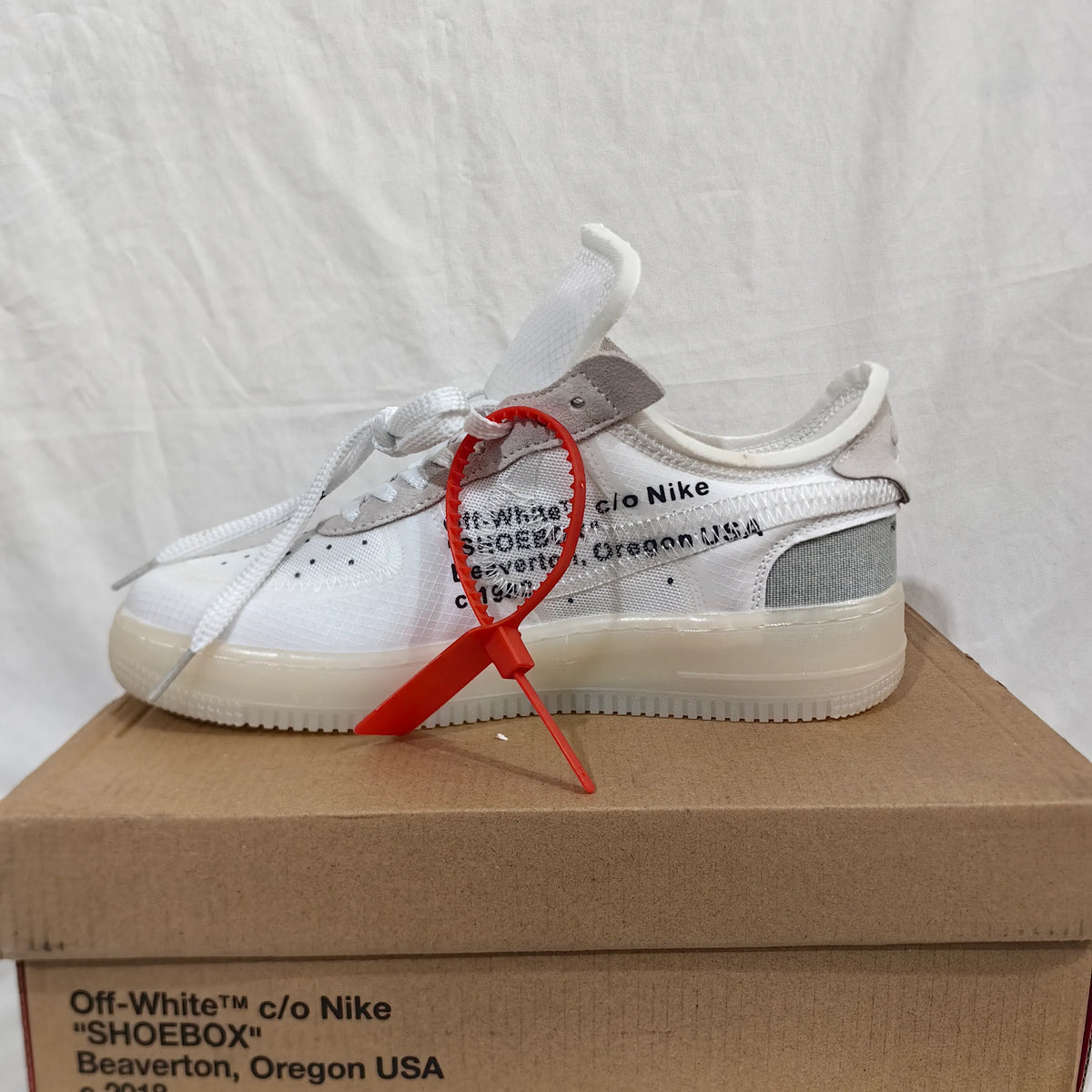 OW x AF 1 Low The Ten Shoes Sneakers – nk0000002 image 4