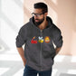 Bee Unisex Zip Hoodie image 11