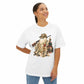Hunting Season Spooky Camo Mallards Unisex Oversized Boxy Tee image 37