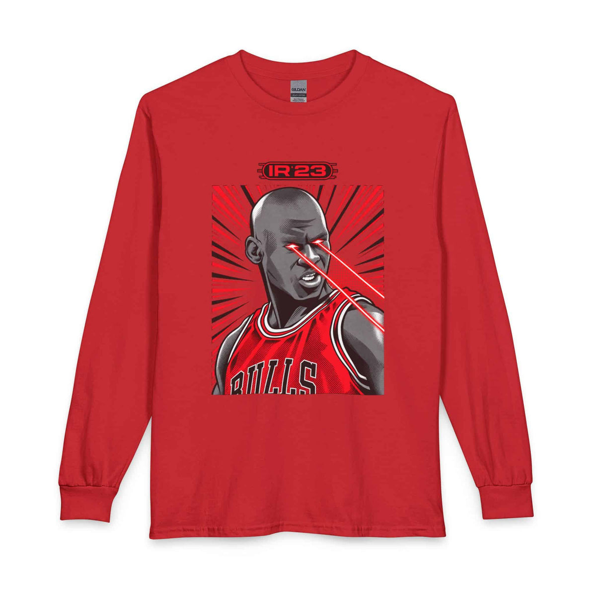 Graphic Print Long Sleeve T-Shirt – POD0032 image