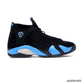 AJ 14 Black University Blue Shoes Sneakers – nk0004488 image
