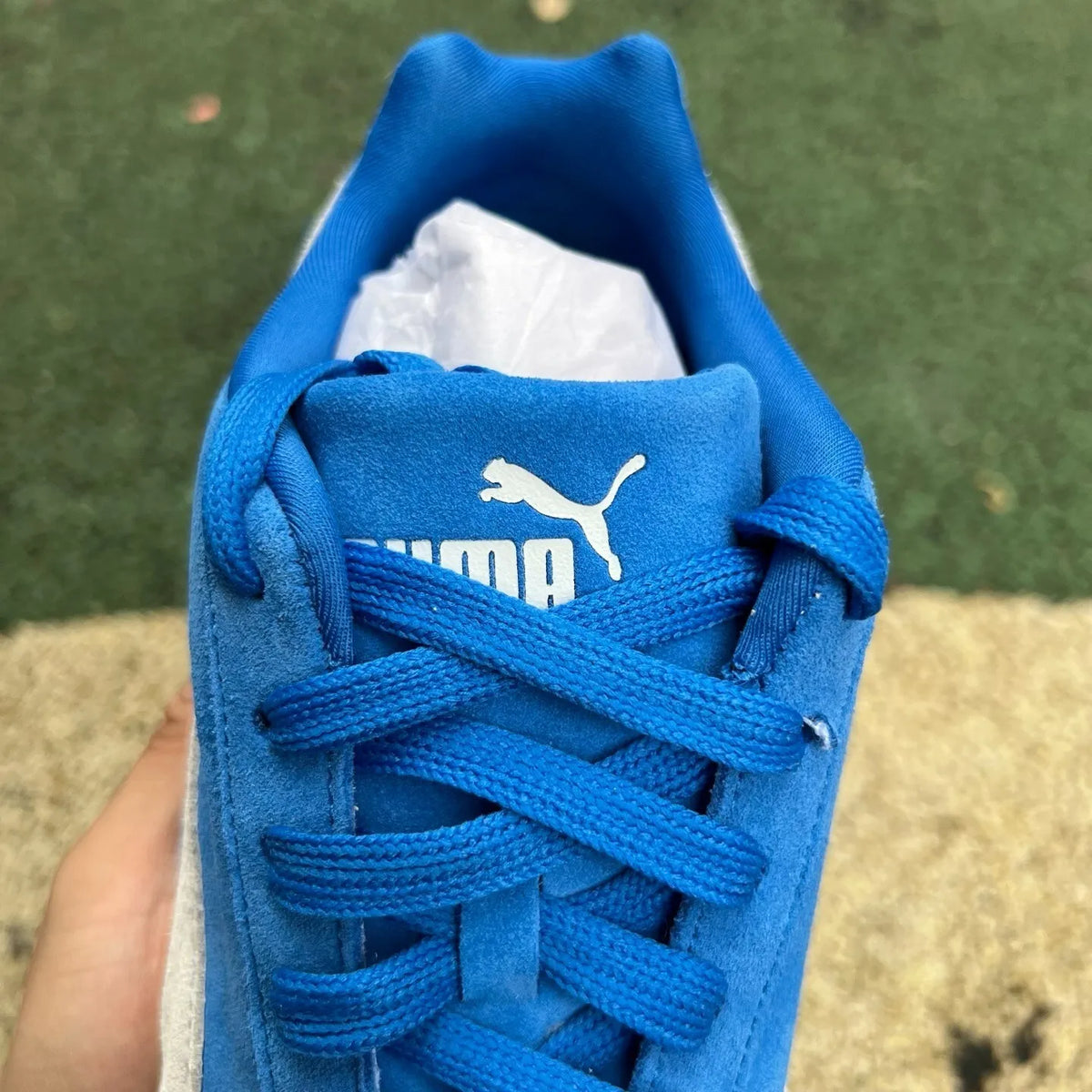 PM Speedcat OG Royal White Shoes Sneakers - pm0000012 image 8