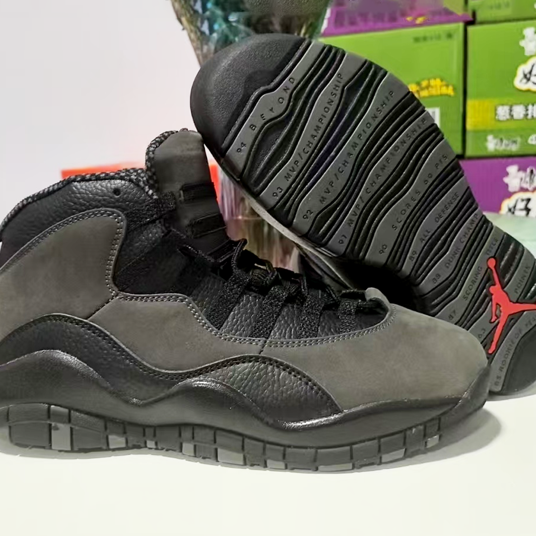 AJ 10 Shadow Shoes Sneakers - nk0004136 image 7