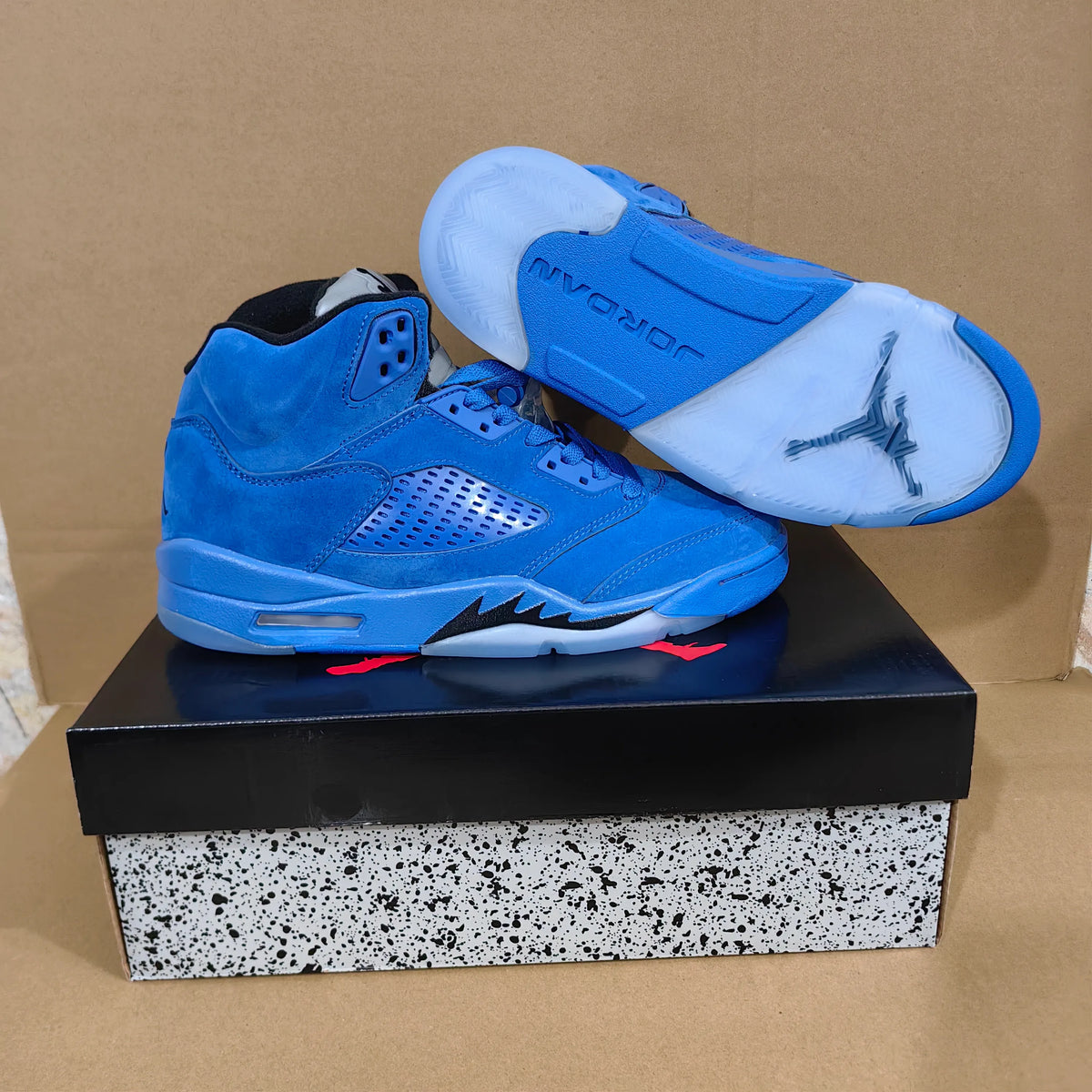 AJ 5 'Royal Blue' Shoes Sneakers - nk0004922 image 14