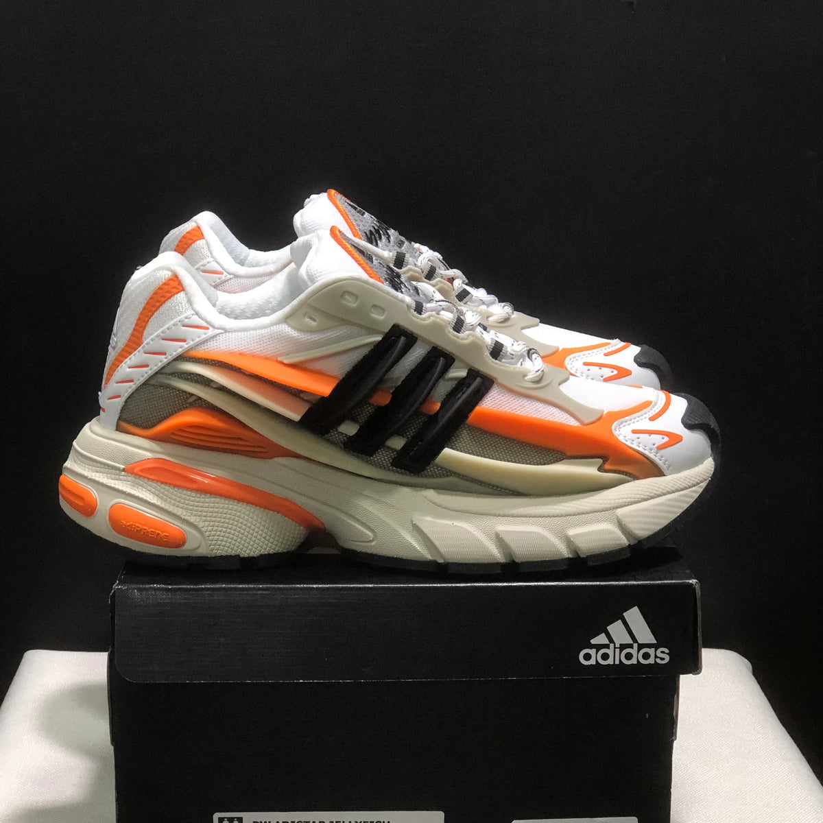 Pharrell x AD Adistar Jellyfish 'Focus Olive Orange' Shoes Sneakers - nk0004965 image 10