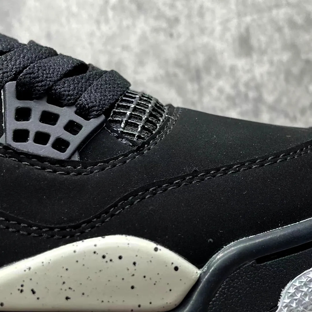 AJ 4 Black Cement Shoes Sneakers - nk0004141 image 10