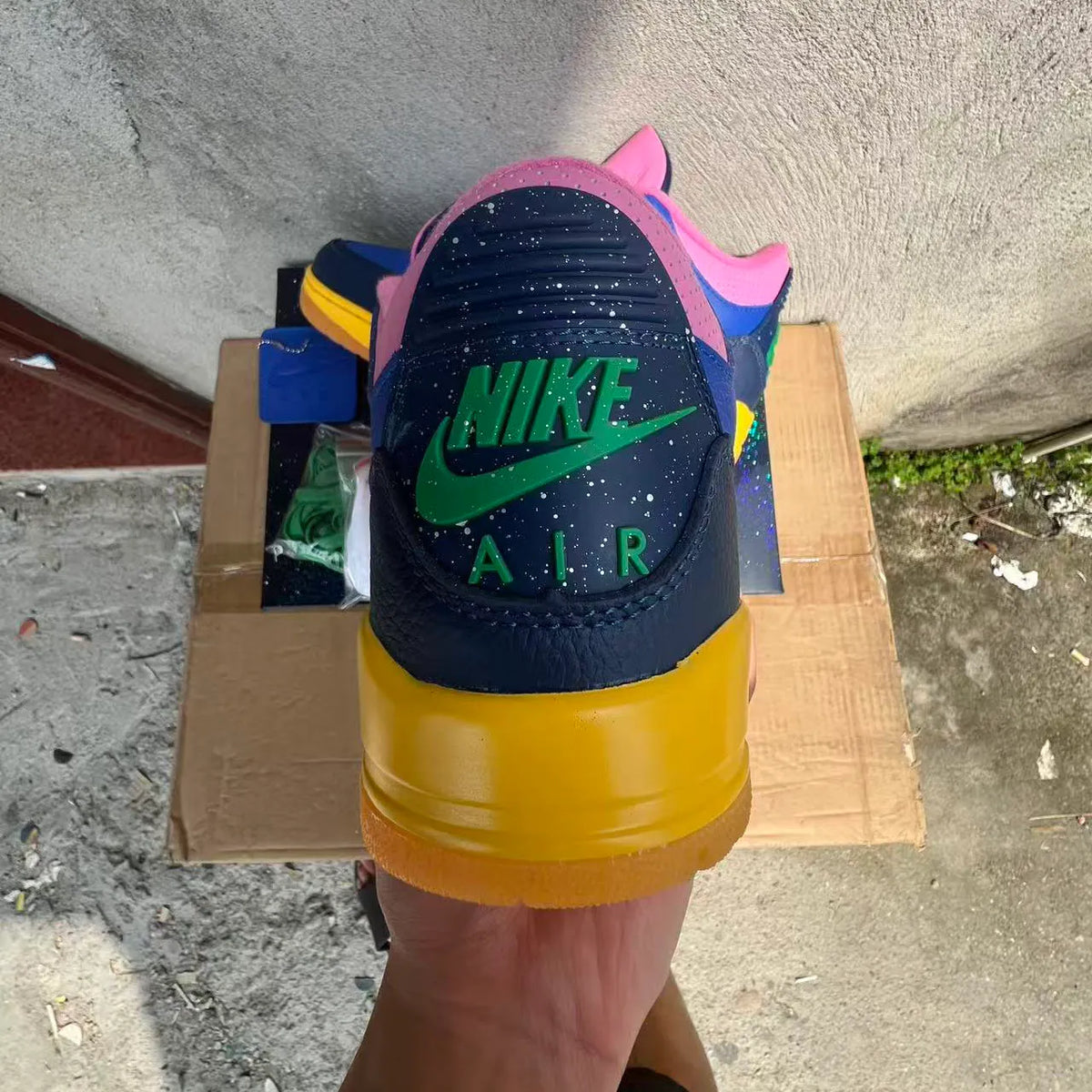 AJ 3 Retro OG "Brazil" Shoes Sneakers – nk0005280 image 6