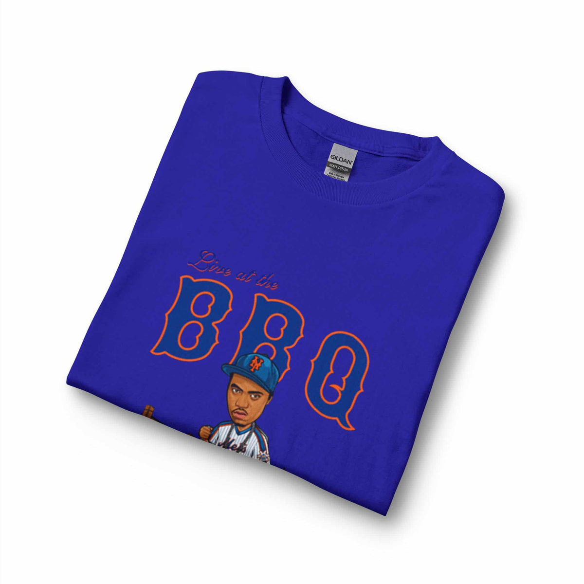 Rap Nas Live At The BBQ Long Sleeve T-Shirt image 6