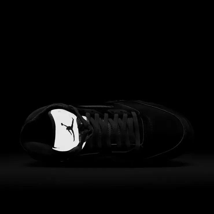 AJ 5 Black Metallic Reimagined Shoes Sneakers - nk0004216 image 3