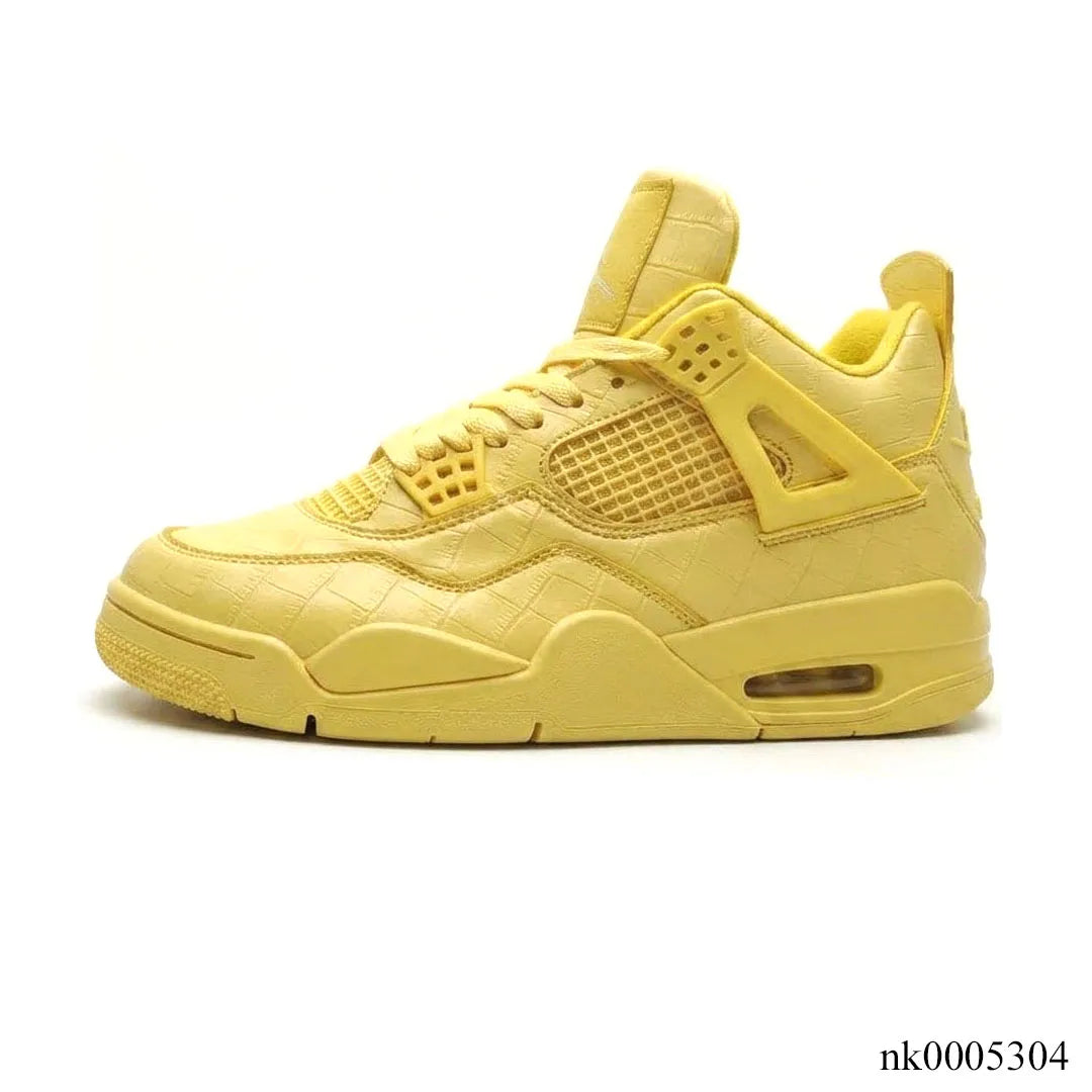 J Balvin x AJ 4 Lemonade Shoes Sneakers - nk0005304 image 1