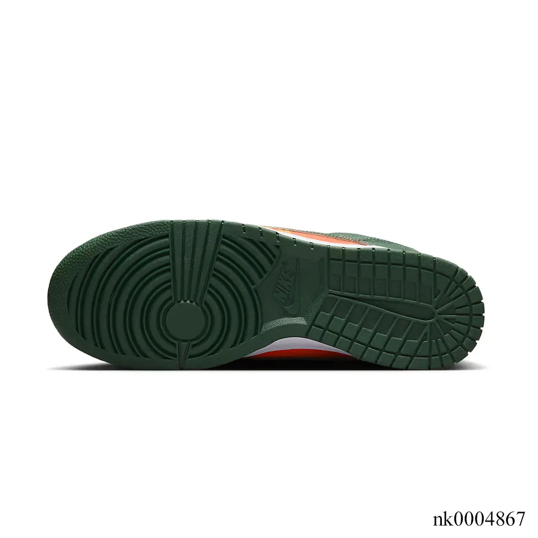 Dunk Low Retro ‘Miami Hurricanes’ Shoes Sneakers - nk0004867 image 5