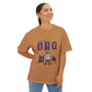 Rap Nas Live At The BBQ Unisex Oversized Boxy Tee image 11