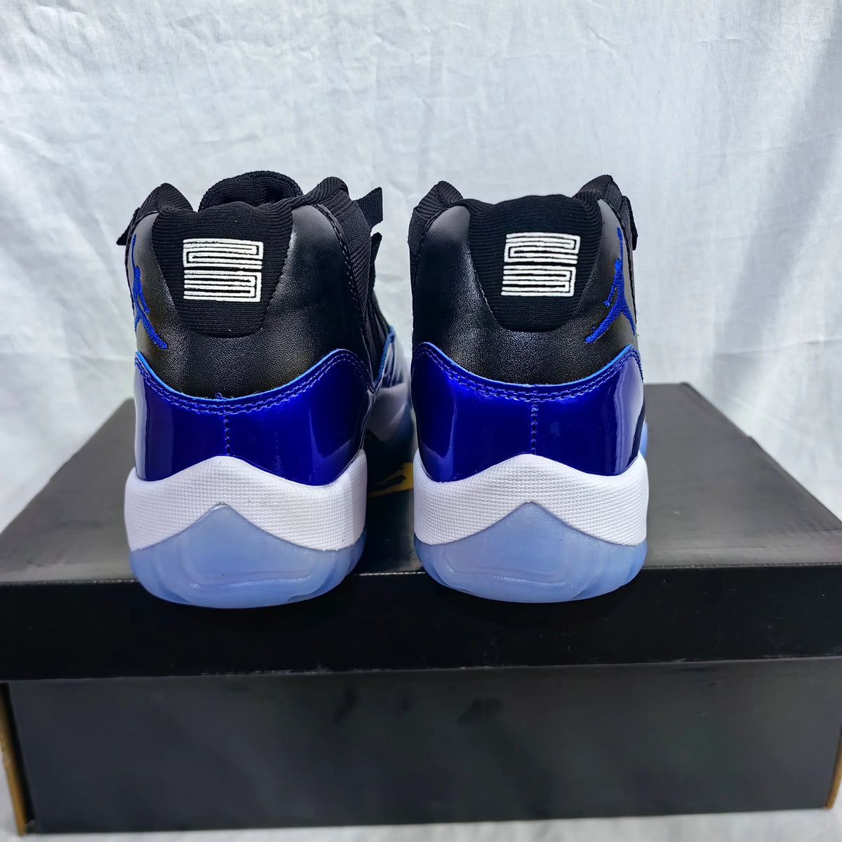 AJ 11 Retro Blue Black Shoes Sneakers - nk0005237 image 4