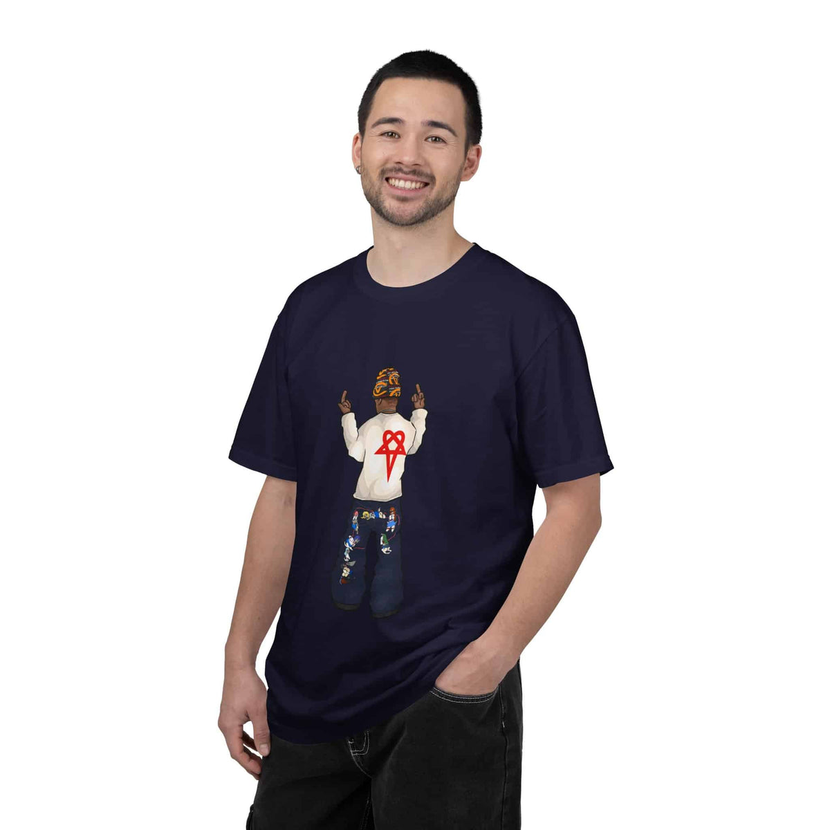 Rebel Attitude Unisex Garment-Dyed T-shirt image 81