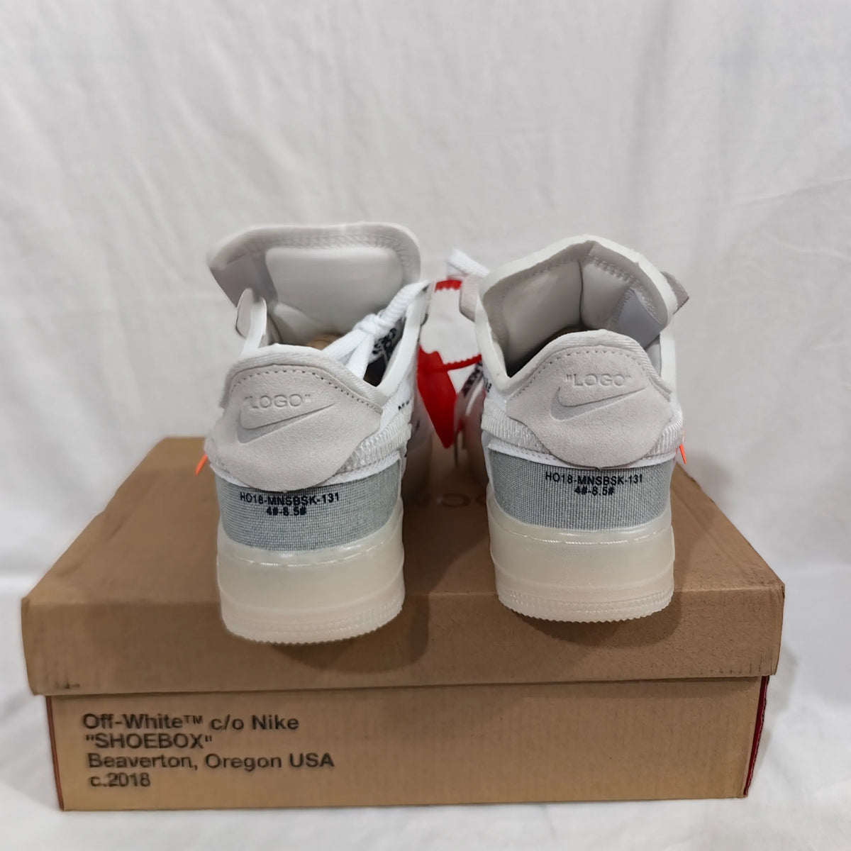 OW x AF 1 Low The Ten Shoes Sneakers – nk0000002 image 7