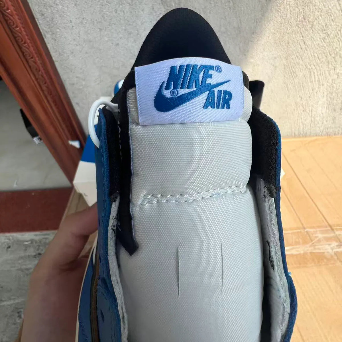 Travis Scott x Fragment x AJ 1 Low Sample Shoes Sneakers – nk0005290 image 5