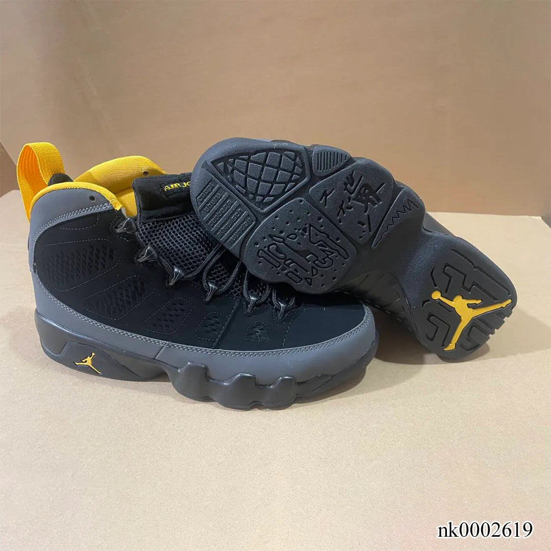 AJ 9 Dark Charcoal University Gold Shoes Sneakers - nk0002619 image 6