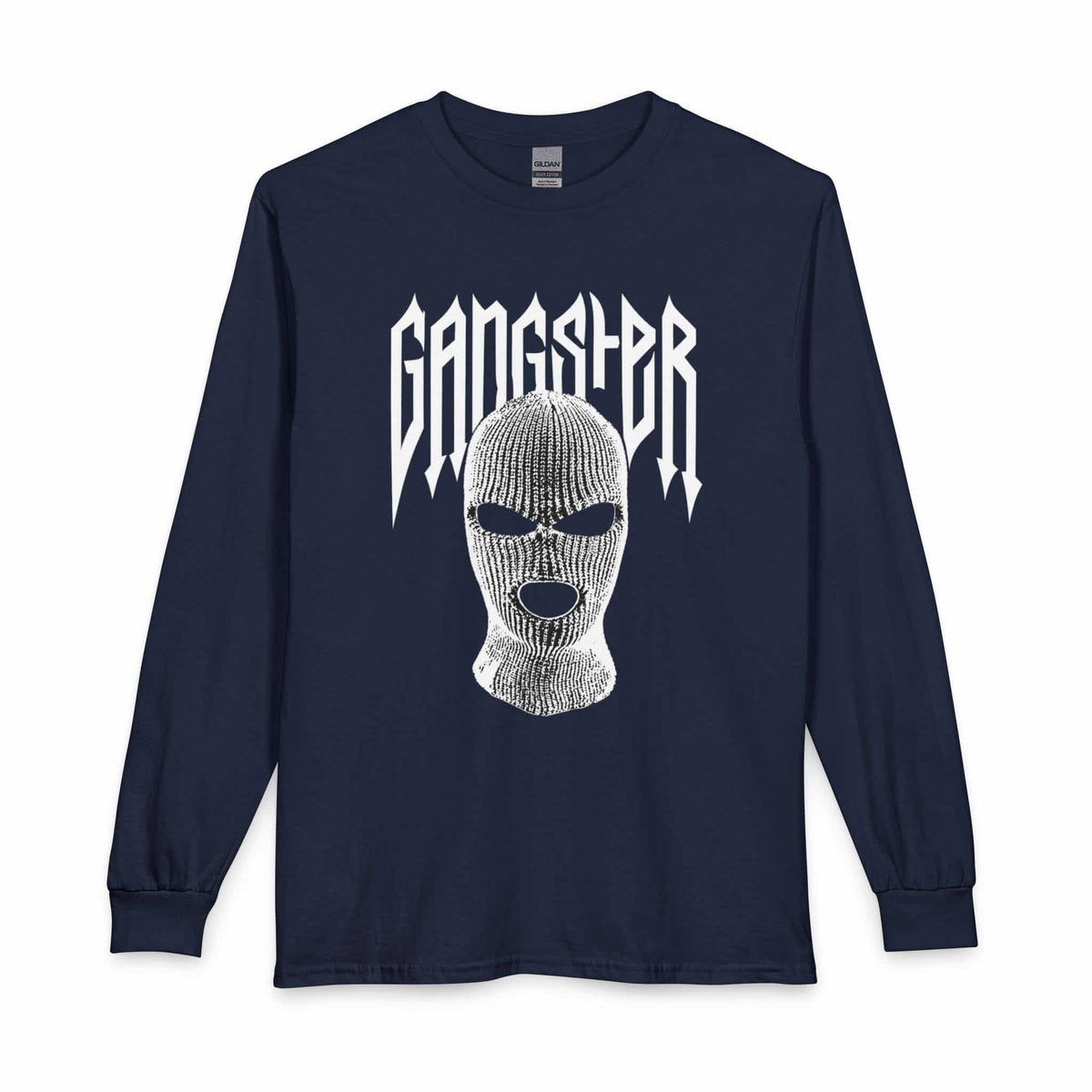 Gangster Mask Long Sleeve T-Shirt image