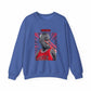 Graphic Print Crewneck Sweatshirt - POD0032 image