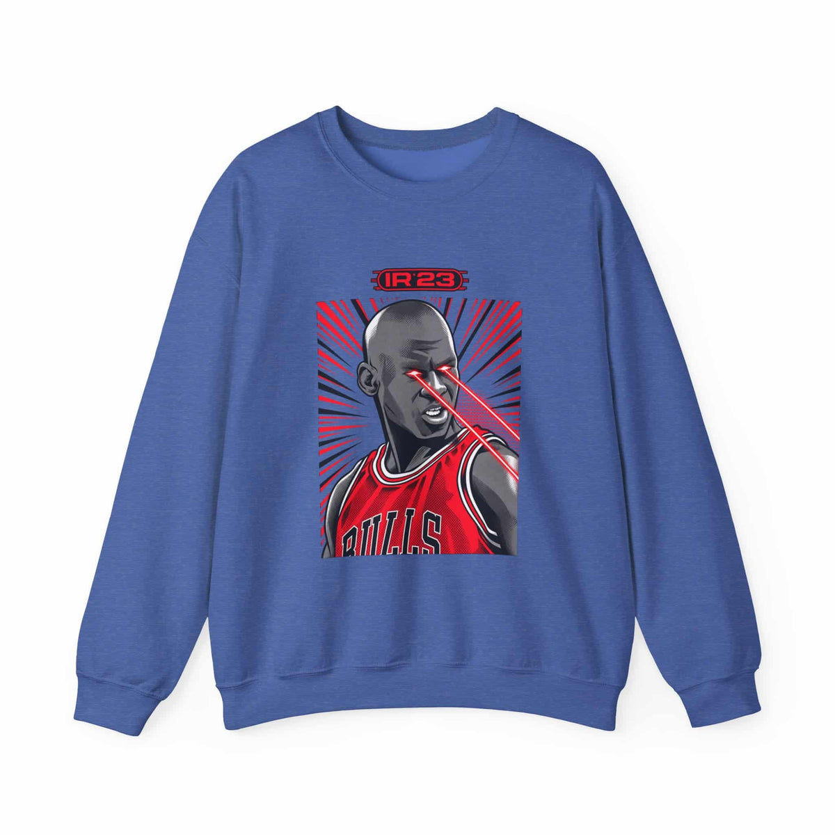 Graphic Print Crewneck Sweatshirt - POD0032 image