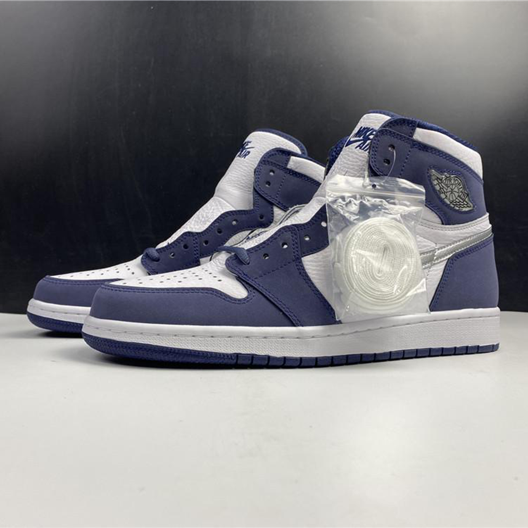 AJ 1 Retro High Midnight Navy (2020) Shoes Sneakers - nk0000825 image 15