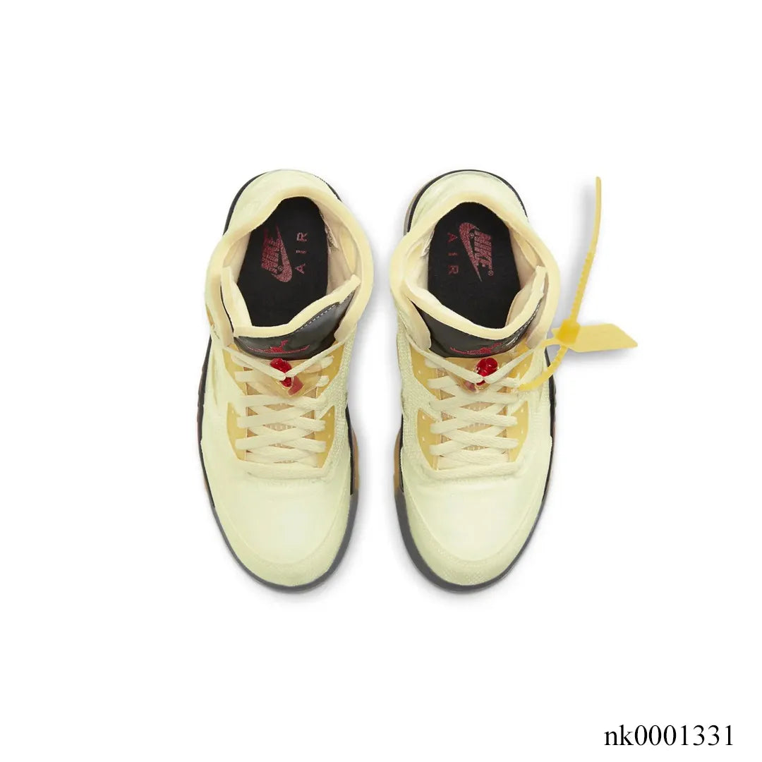 OW x AJ 5 Sail Shoes Sneakers – nk0001331 image 3