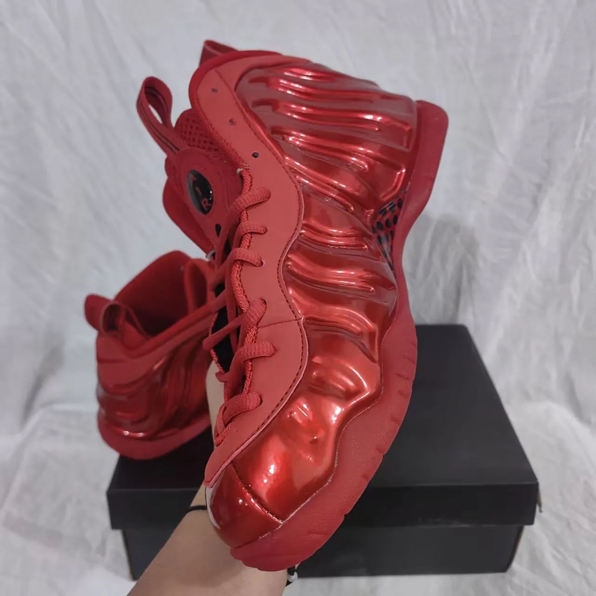 Air Foamposite Pro "Gym Red/ Red October" Shoes Sneakers – nk0004601 image 15
