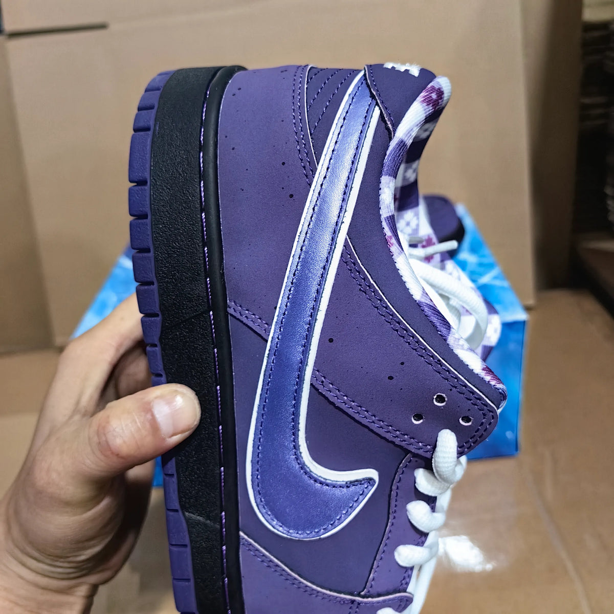 SB Dunk Low Concepts Purple Lobster Shoes Sneakers - nk0000680 image 18