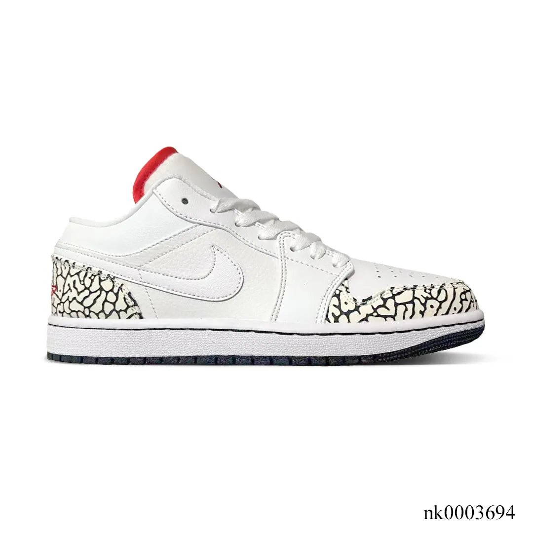 AJ 1 Phat Low Cement Grey Shoes Sneakers - nk0003694 image 0