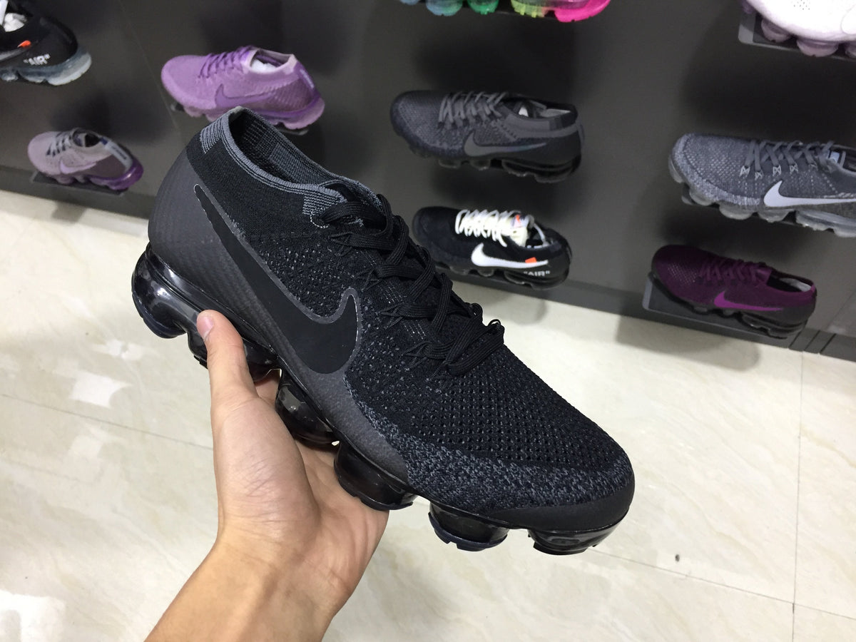 Air VaporMax Flyknit Black Dark Grey Shoes Sneakers - nk0000455 image 20